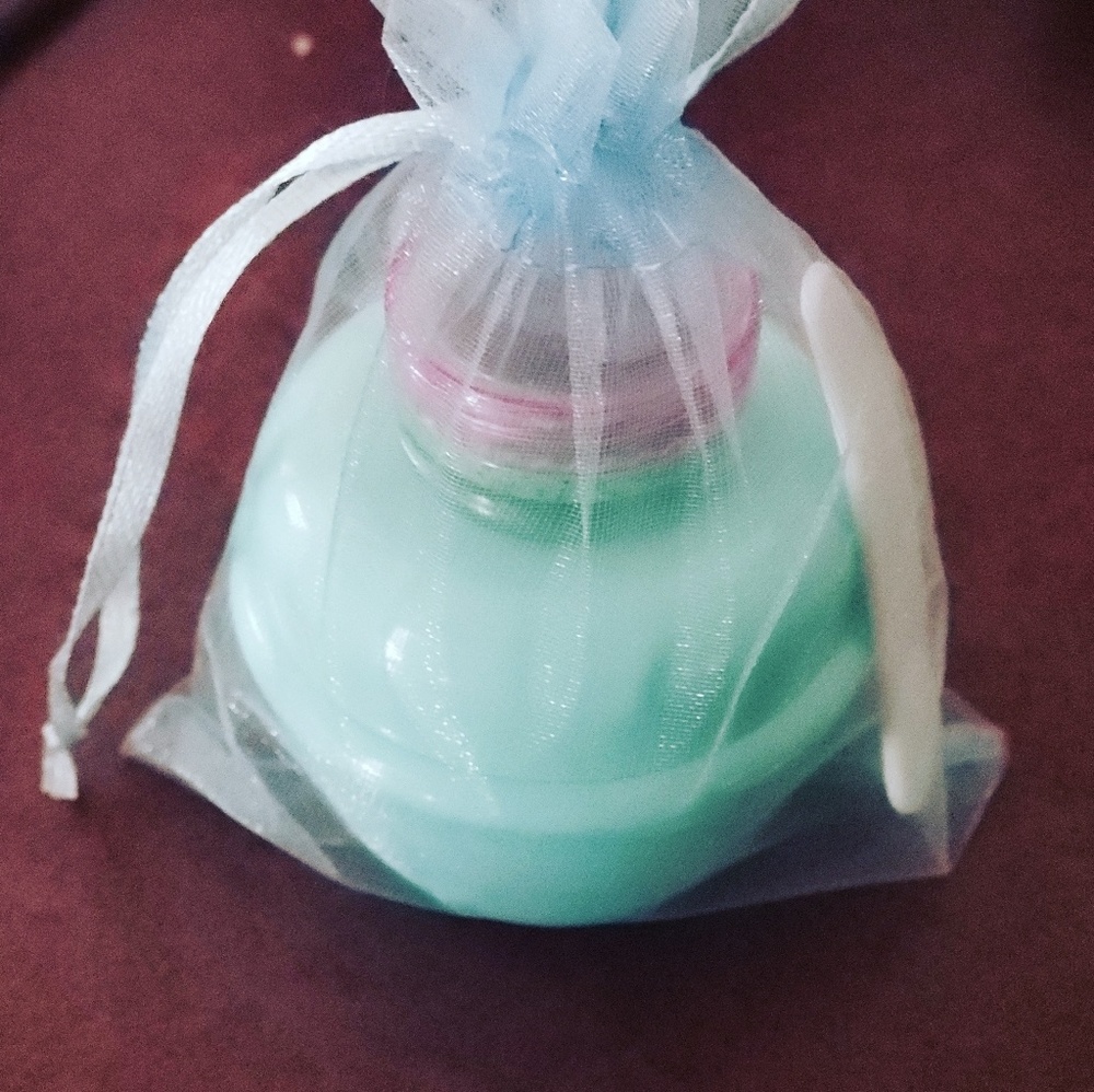 Lip scrub and lip balm